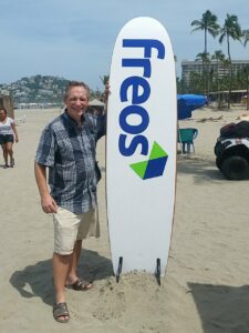 Fun on the beach with FREOS